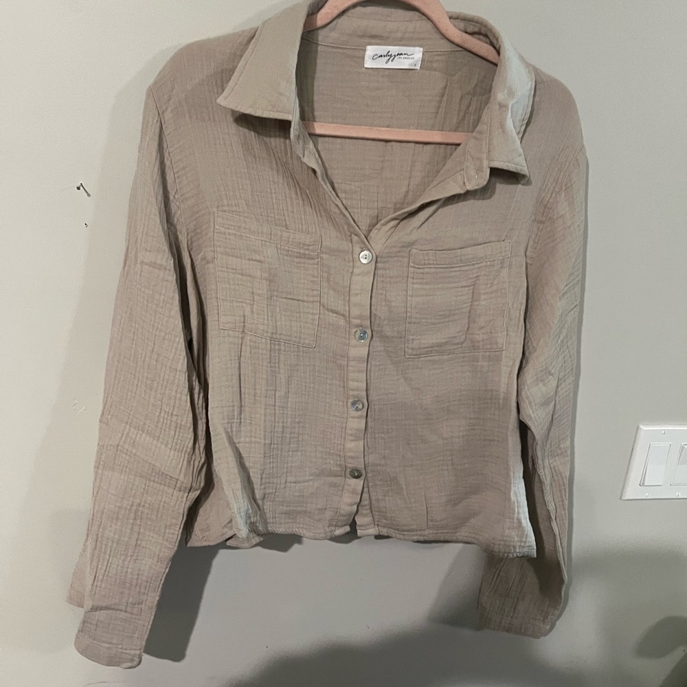 Carly Jean Los Angeles button up
